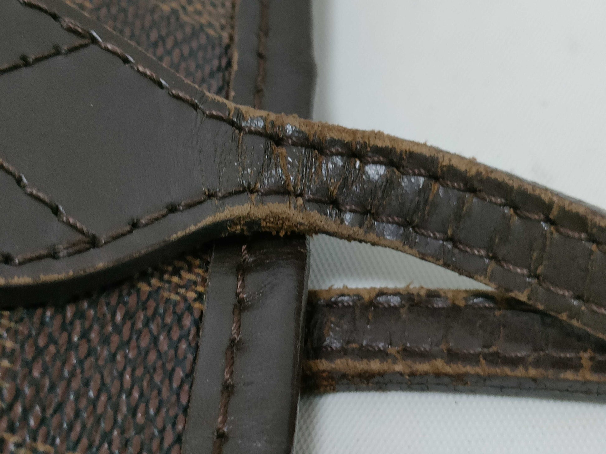 LOUIS VUITTON Damier Neverfull MM N51105 Tote Bag