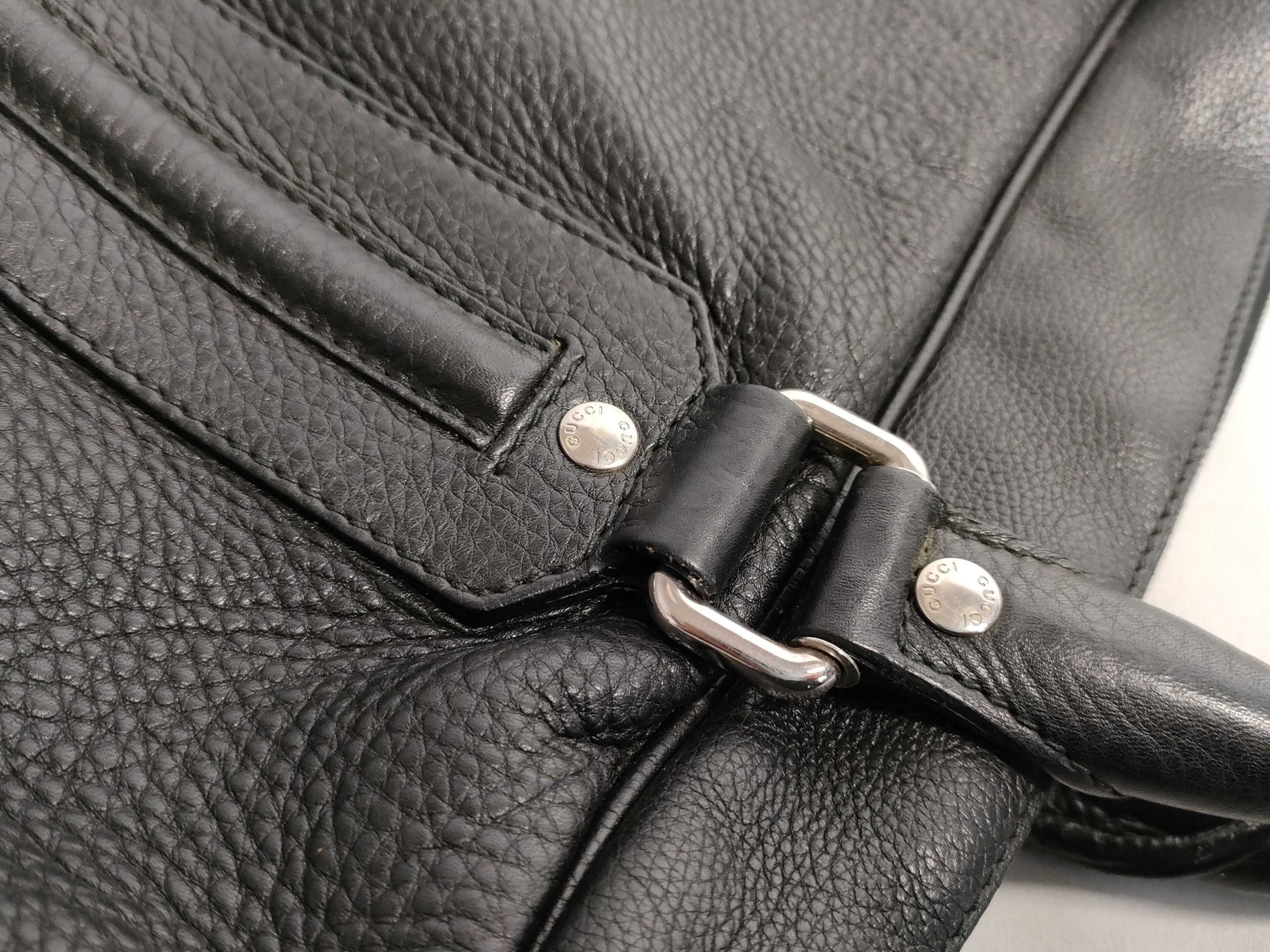 GUCCI GUCCI 2-way Briefcase Shoulder Bag Crossbody Handbag