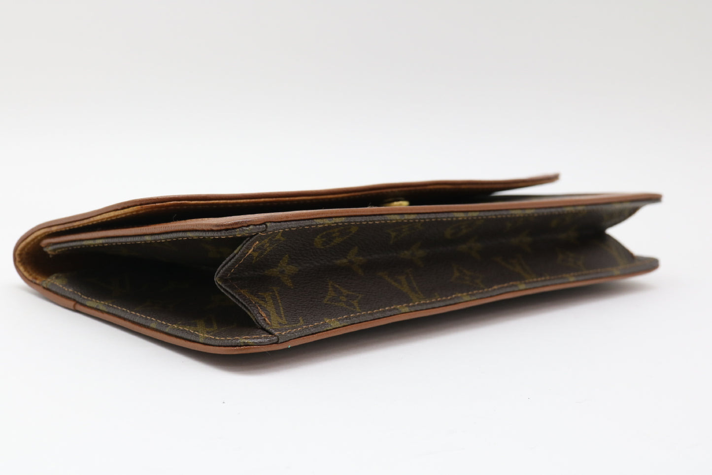 LOUIS VUITTON Monogram Pochette Dame Clutch Bag