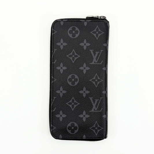 LOUIS VUITTON LOUIS VUITTON Louis Vuitton Zippy Wallet Vertical M62295 Eclipse Wallet