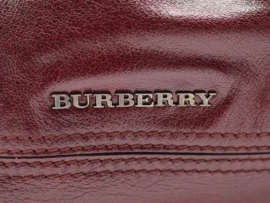 BURBERRY BURBERRY Chain Bag Burgundy Handbag