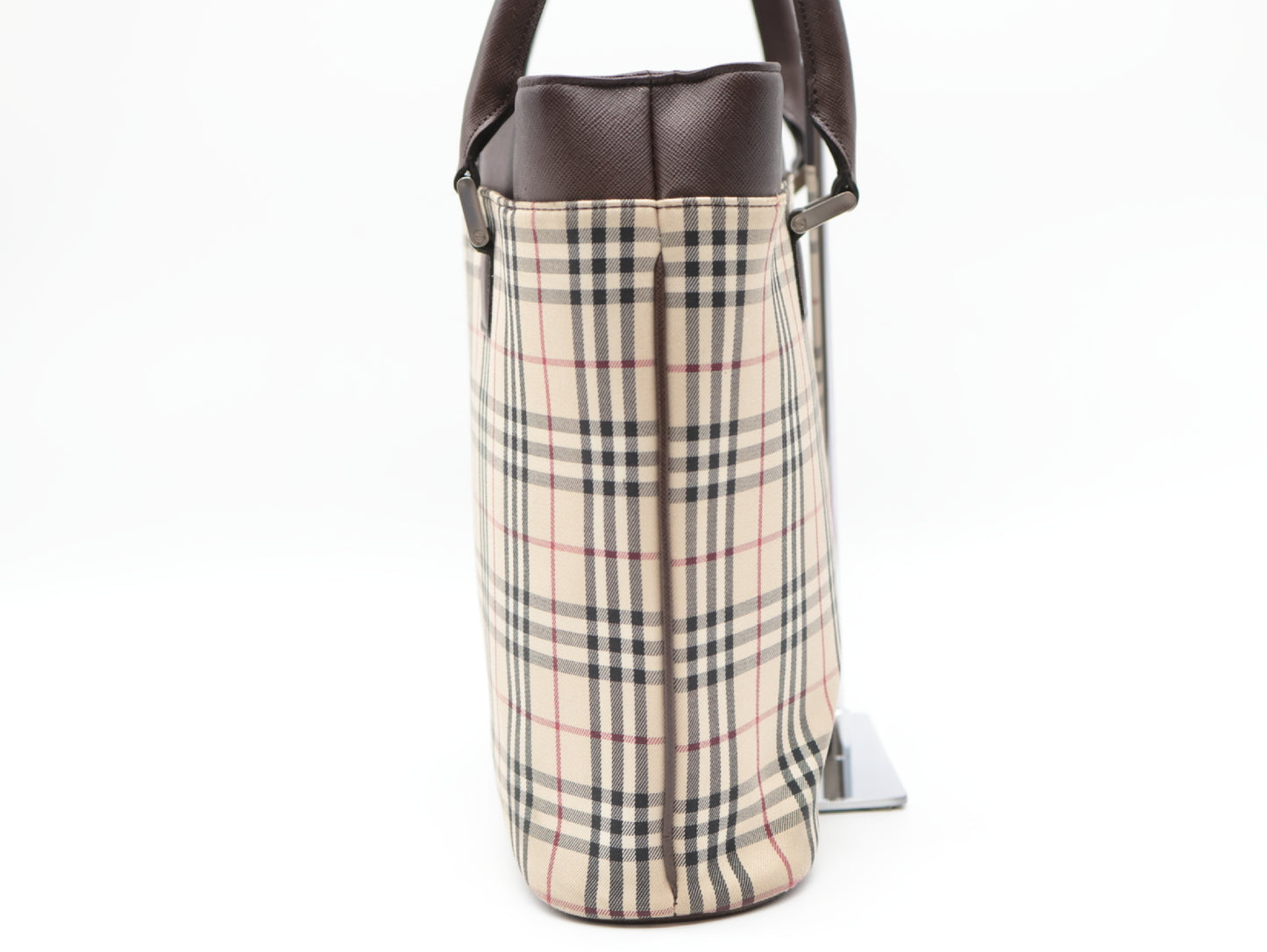 BURBERRY BURBERRY handbag check handbag