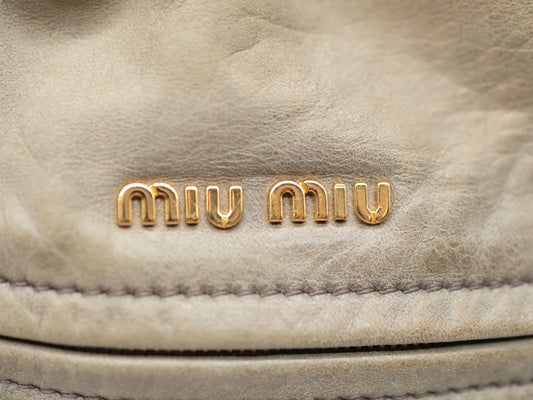 Miu Miu Miu Miu handbag green handbag