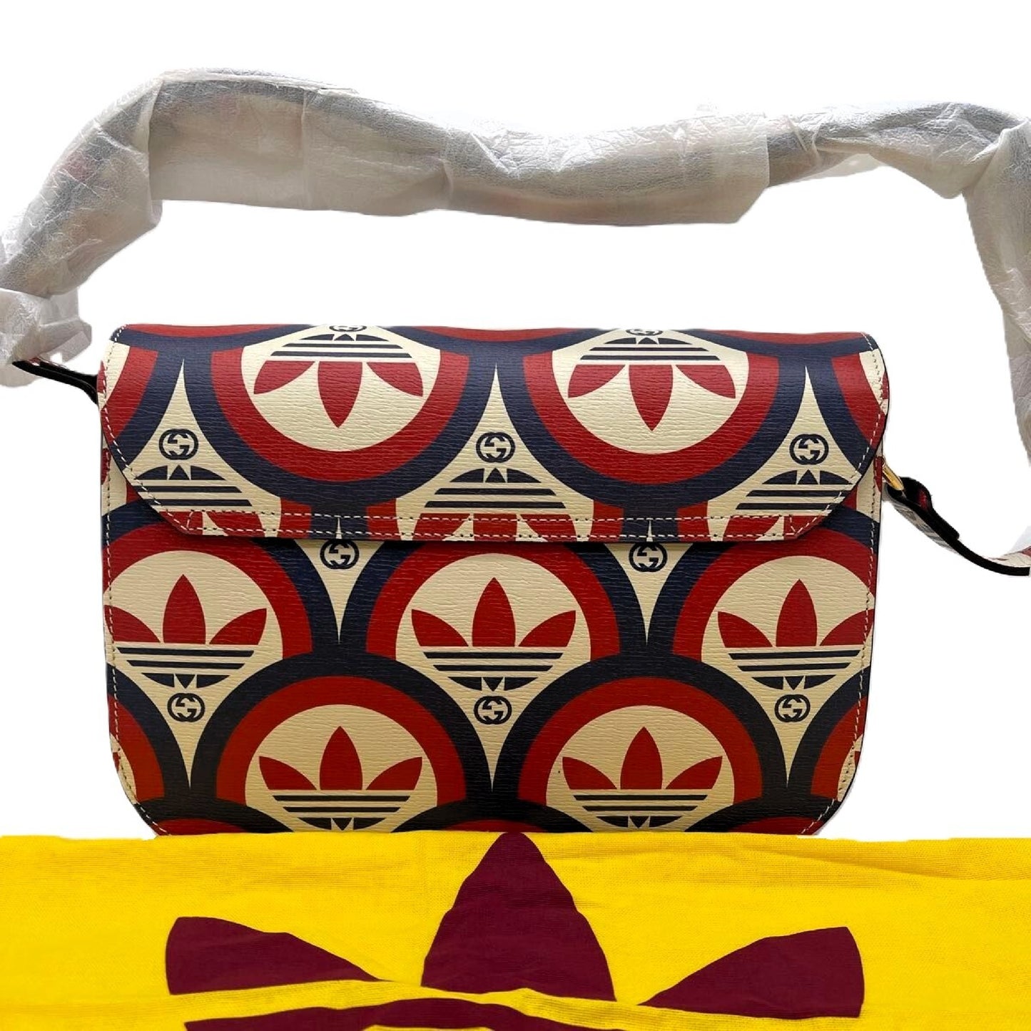 GUCCI Adidas Collaboration One Shoulder Bag Shoulder Bag