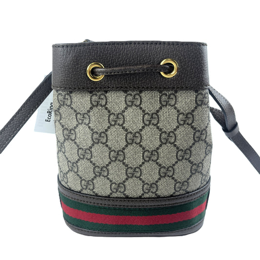 GUCCI Gucci Sherry Line GG Supreme Mini Bucket Bag Shoulder Bag