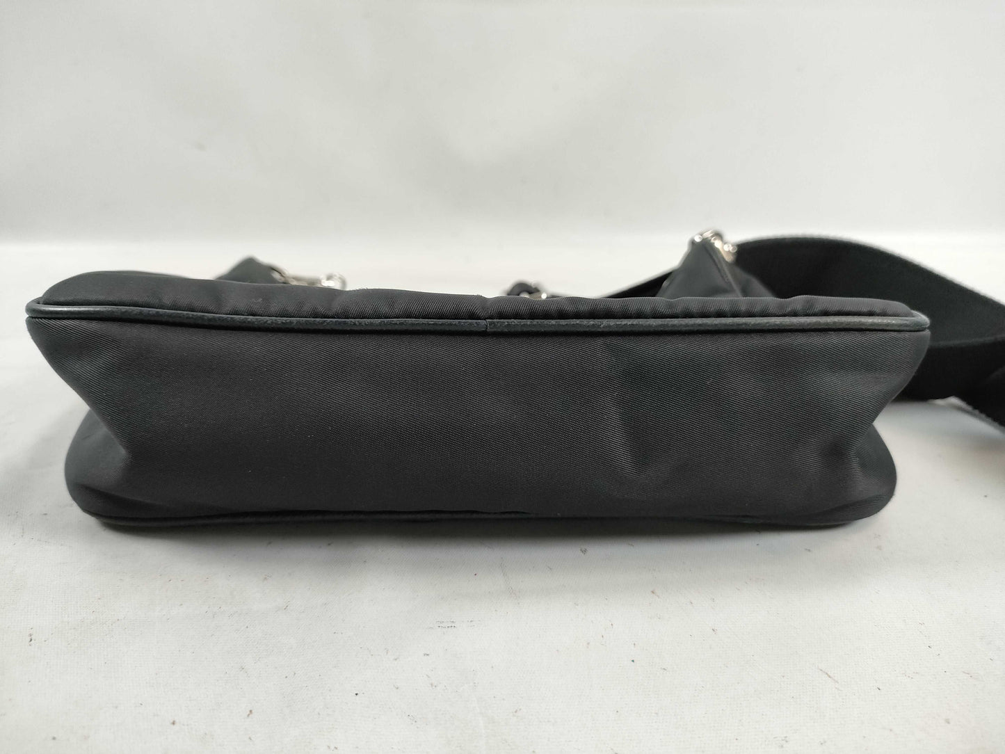 PRADA Re-Nylon 2005 Triangle Logo Plate 2-Way Nylon Shoulder Bag 1BH204