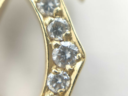 Cartier 2C Diamond 750 2.1g Pendant Top