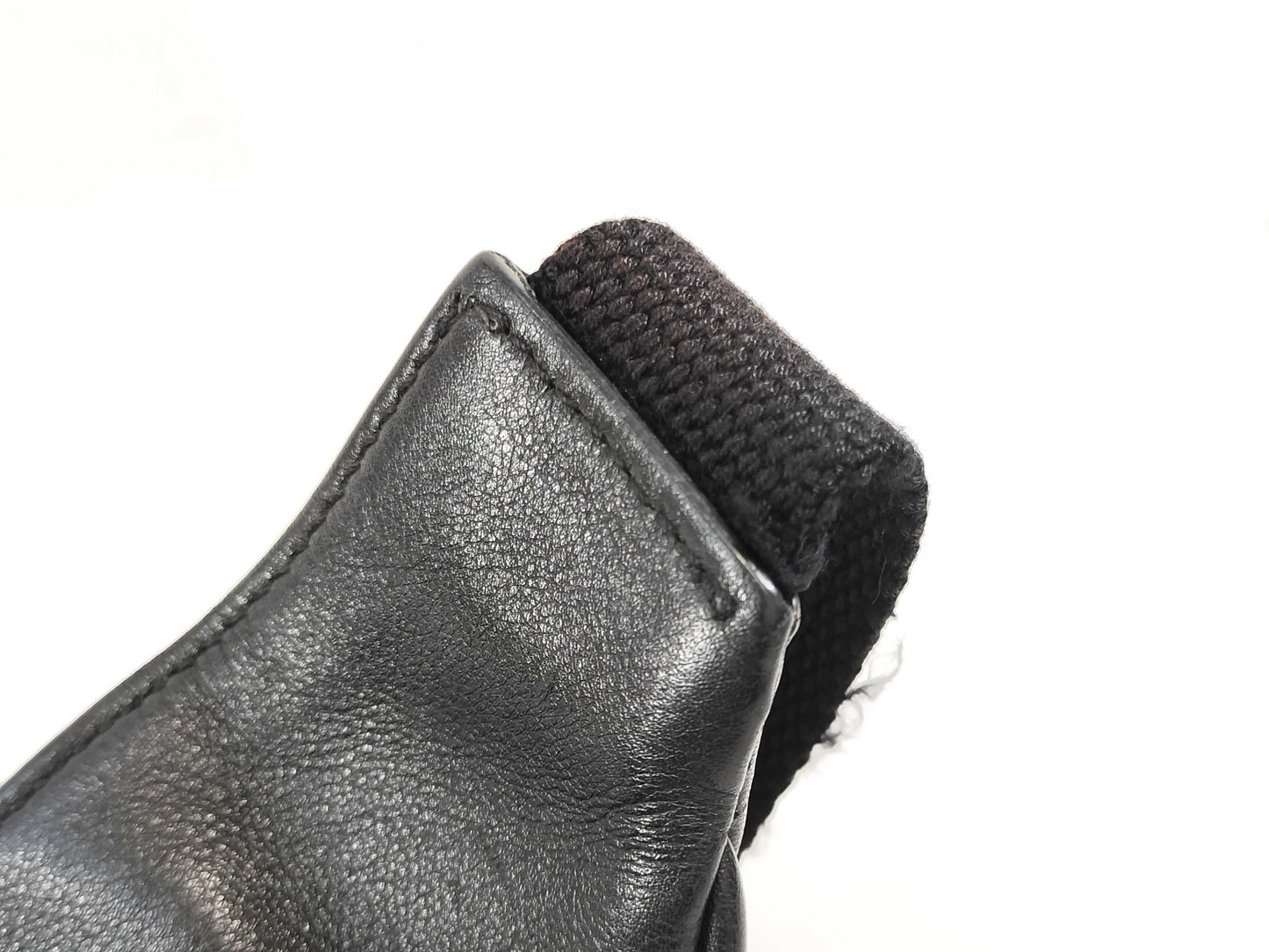 Yves Saint Laurent Leather Waist Pouch Waist Bag