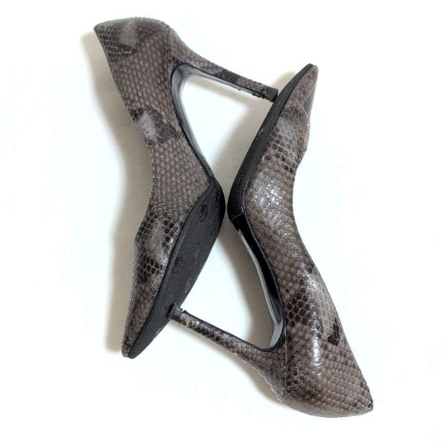 Sergio Rossi Sergio Rossi heel pumps in python leather, size 36 1/2