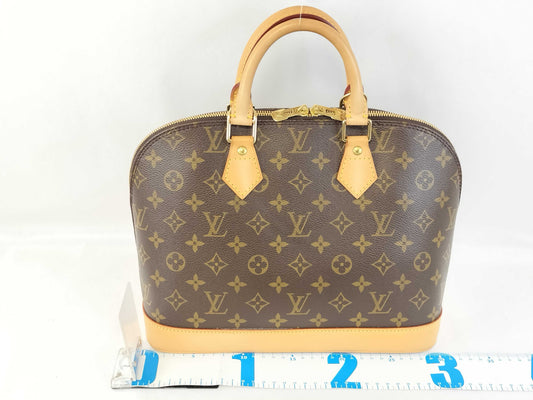 LOUIS VUITTON Monogram Louis Vuitton LOUIS VUITTON M51130 Monogram Alma PM Handbag Handbag
