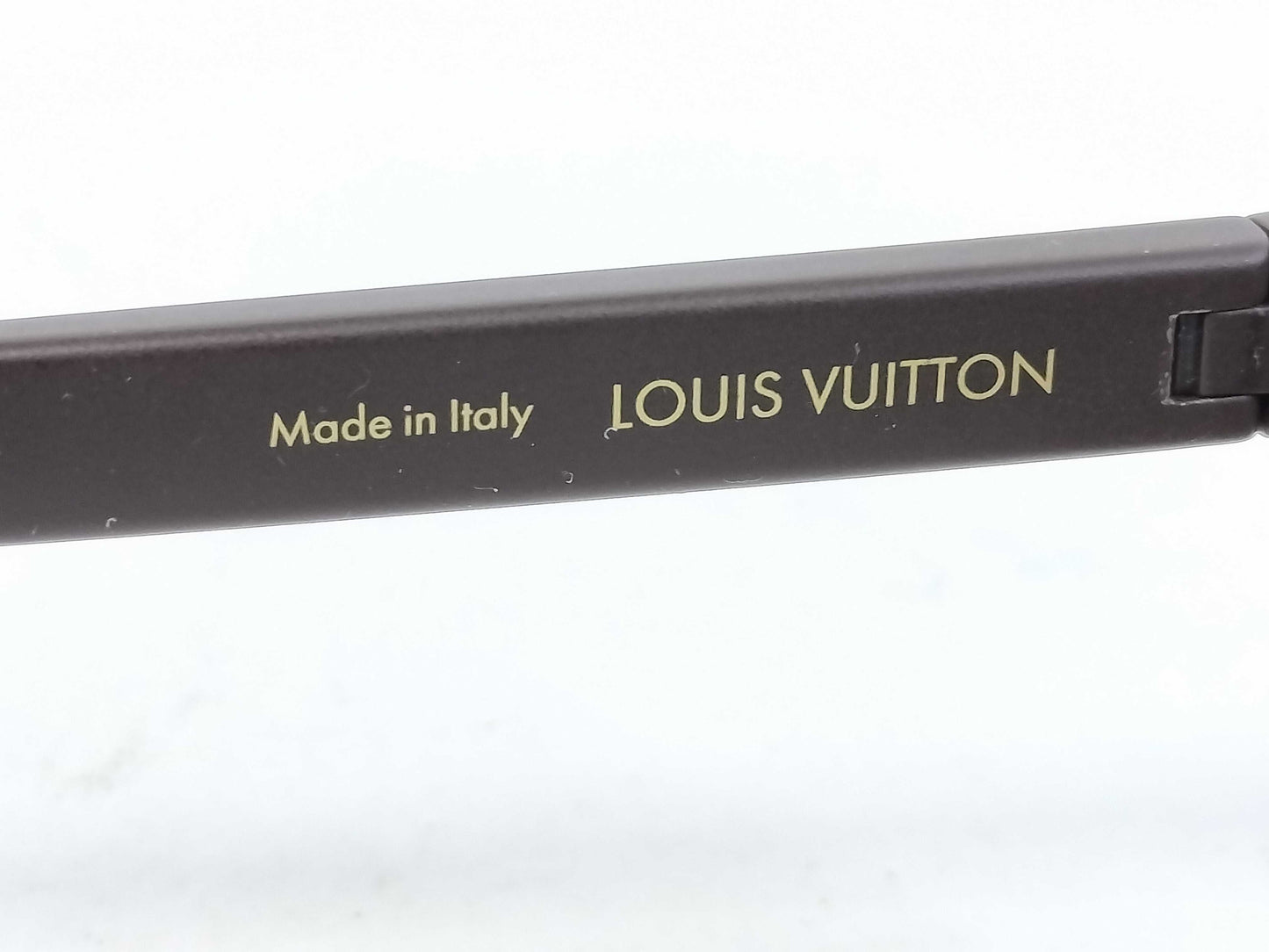 LOUIS VUITTON Monogram Louis Vuitton Z1487E LV Waimea Brown Monogram Sunglasses Eyeglasses Sunglasses Eyeglasses