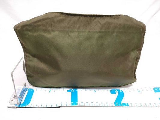 PRADA Nylon Shoulder Bag, Green, Z6398