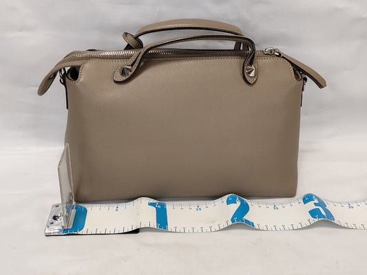 FENDI By the Way Greige Shoulder Bag 8BL146 Strap Shoulder Bag