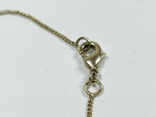 CHANEL Coco Mark Anklet with Rhinestones and Faux Pearls, Gold Bracelet/Bangle