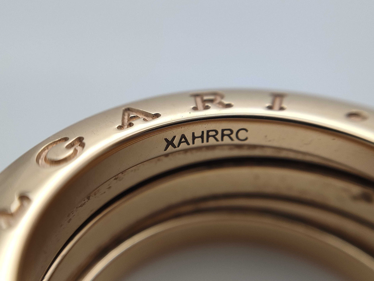 BVLGARI B.zero1 #55 Diamond PG Au750 12.4g Ring