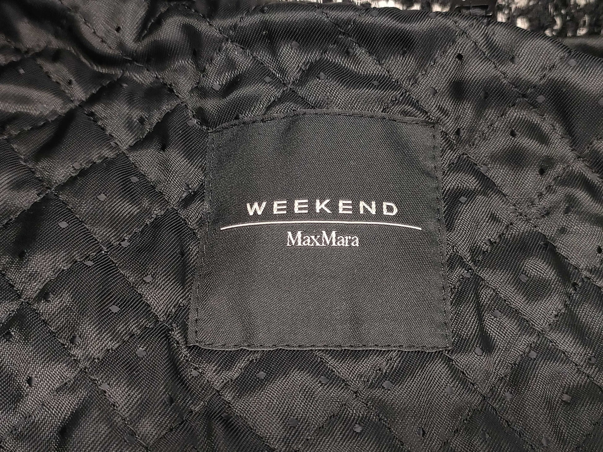 MaxMara Max Mara Tweed Coat Fur Size 42 Coat