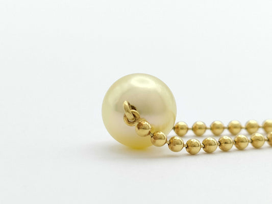 MIKIMOTO Pearl Necklace, 7.0mm Diameter, 18K Gold, 3.9g