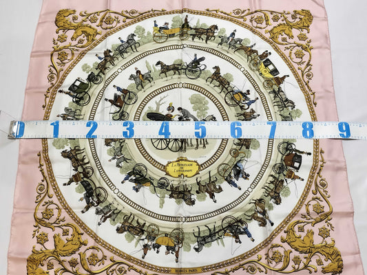 HERMES Carre HERMES Carre 90 Scarf Silk Scarf
