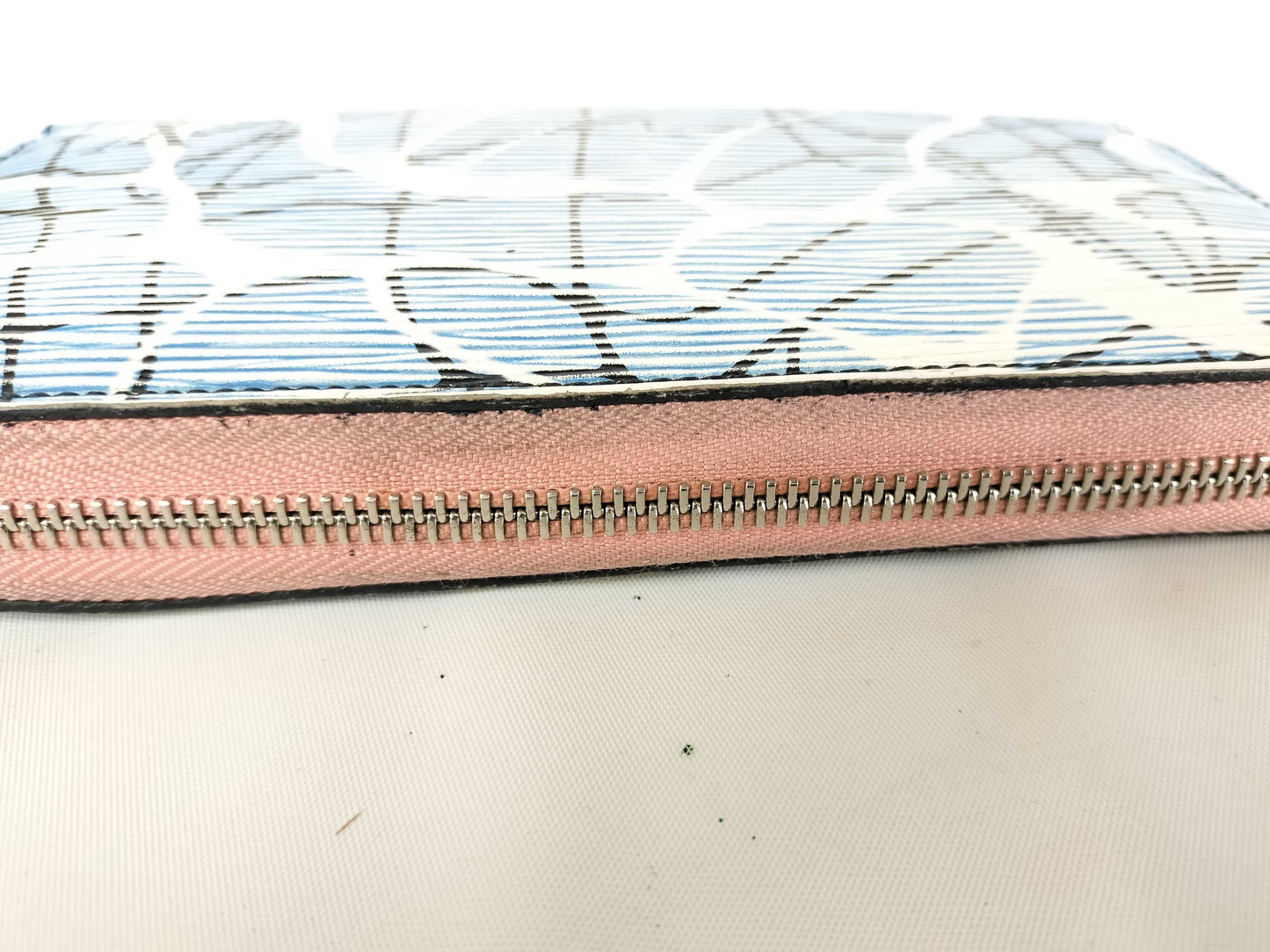 LOUIS VUITTON Epi Aqua Pattern Zippy Wallet M56233 Wallet