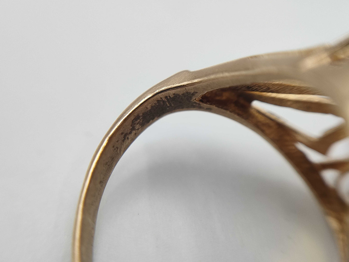 Colored Stone K18 6.9g Ring