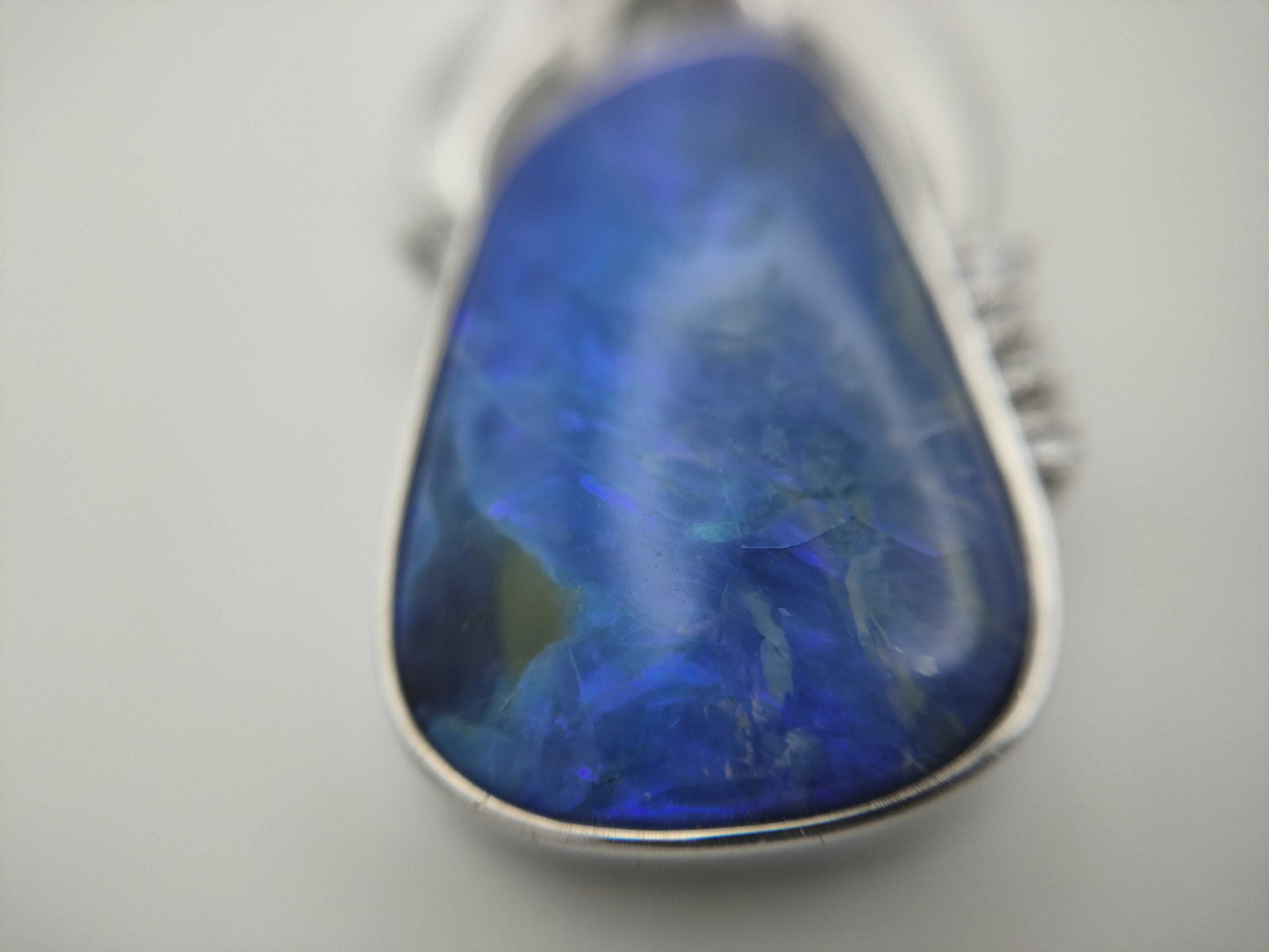 OP22.61ct D0.14ct K18WG 12.8g Pendant Top