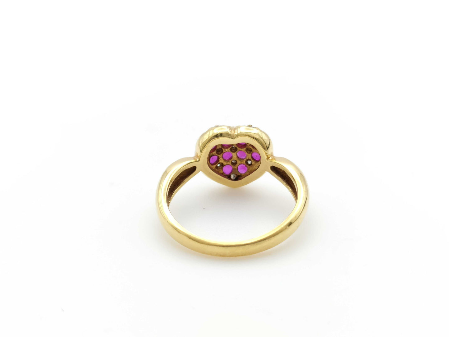 R0.81ct D0.12ct K18 4.2g Ring