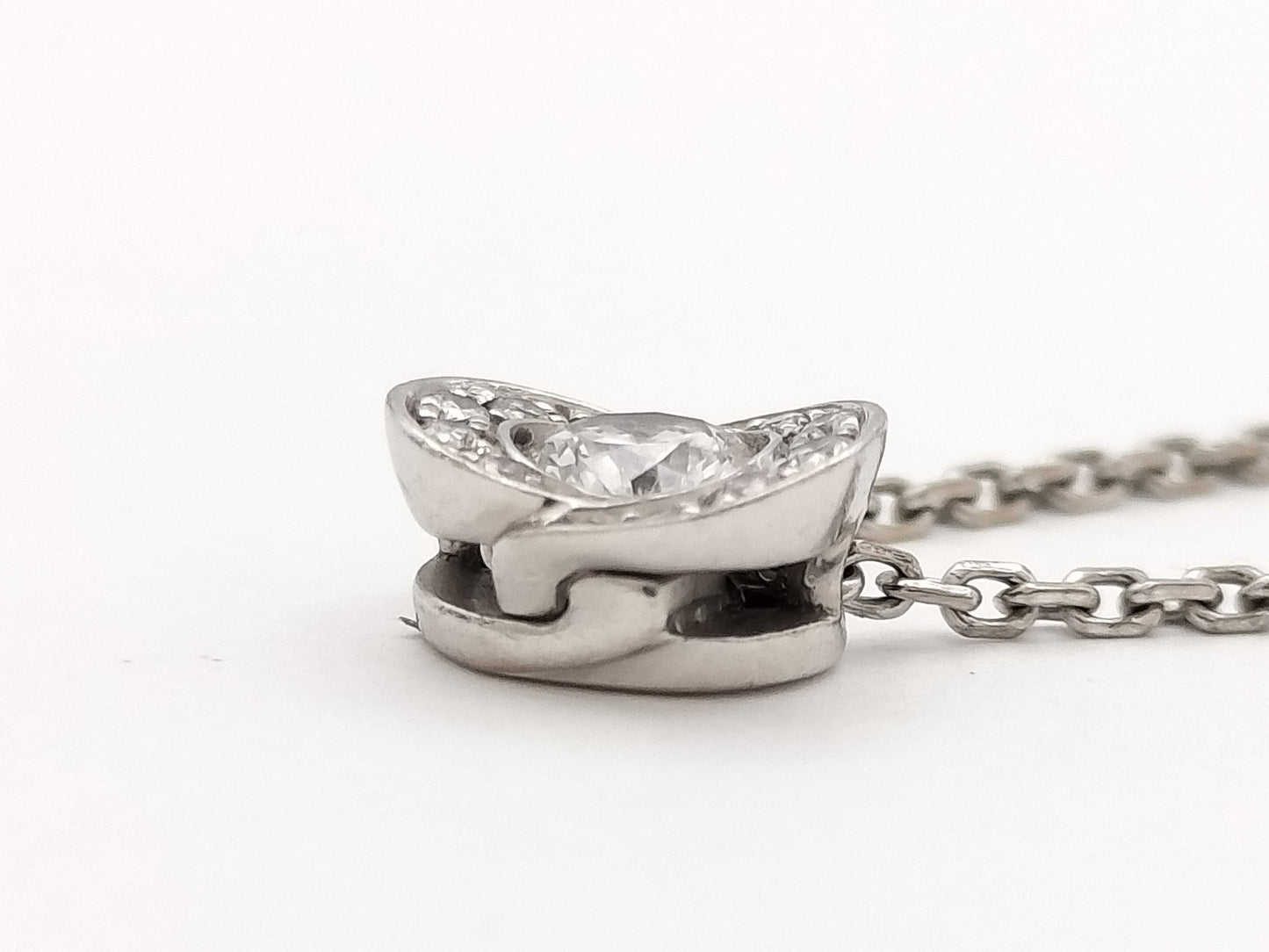 BVLGARI Incontro d'Amore Diamond Necklace in WG 750, 3.5g