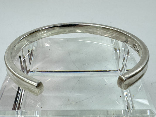 Tiffany & Co. 1837 Ag925 Bangle, 18g, Fits approximately 14.5cm wrist.