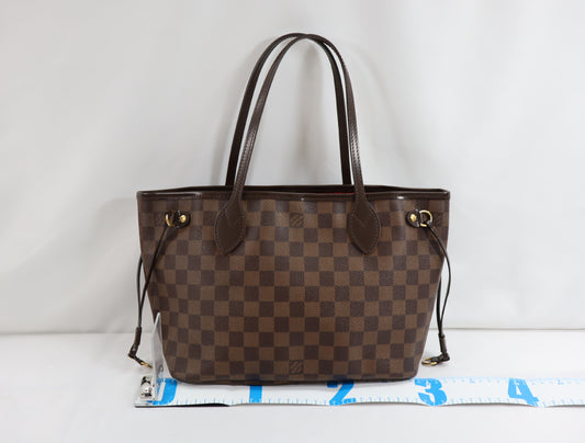 LOUIS VUITTON Damier Neverfull PM N51109 Tote Bag