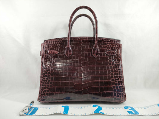 HERMES Hermes Crocodile Handbag