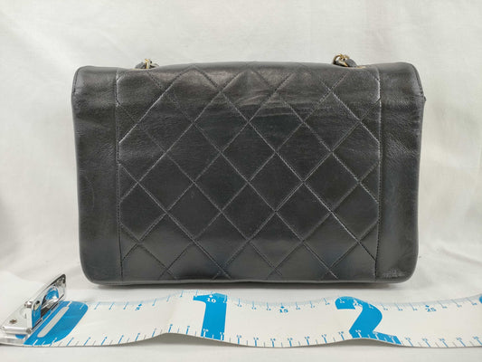 CHANEL Diana Flap Matelasse Chain Shoulder Bag with Gold Hardware