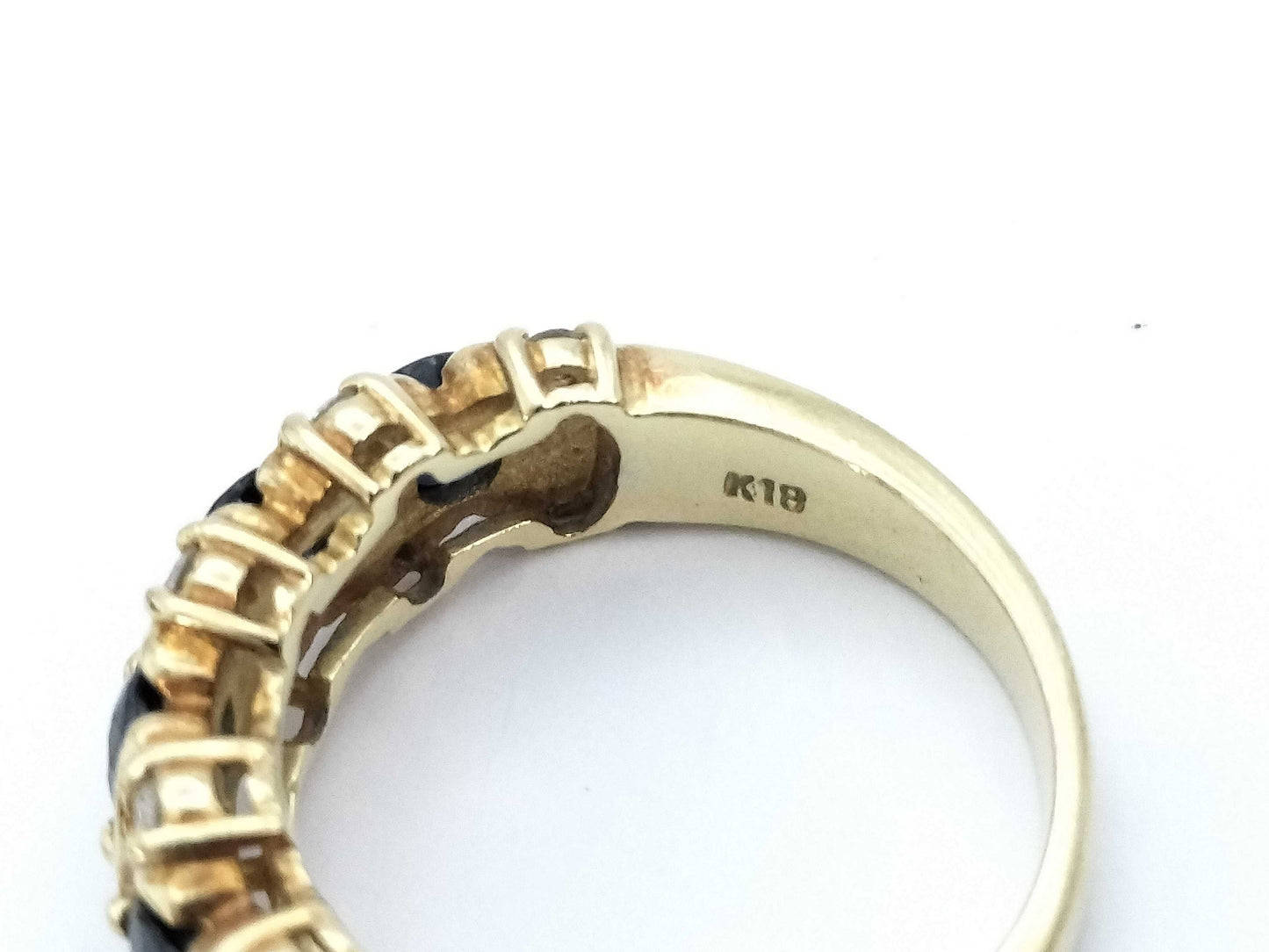 S1.56ct D0.21ct K18 6.5g Ring