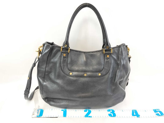 Tory Burch Leather 2-Way Tote Bag