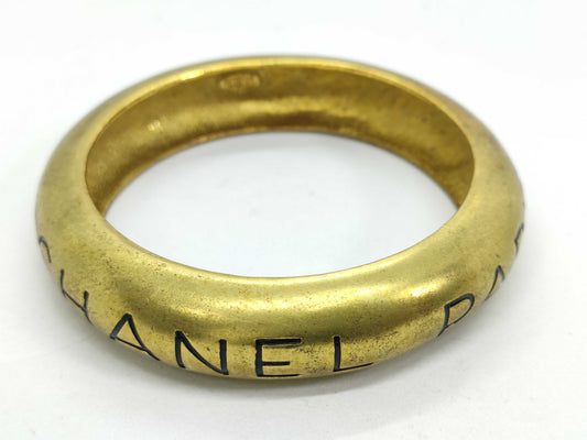 CHANEL Chanel Logo Bangle 94A Bracelet/Bangle