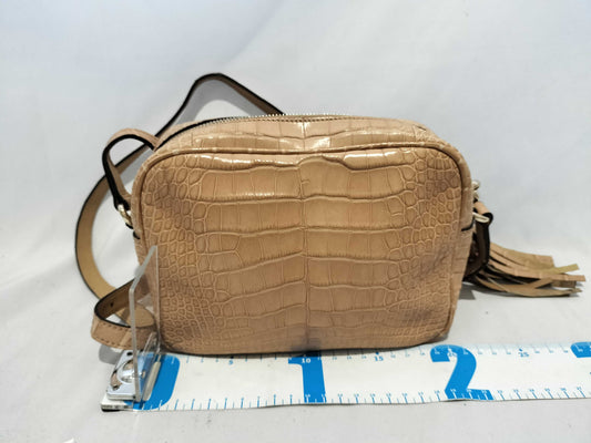 GUCCI Crocodile Soho Interlocking Shoulder Bag