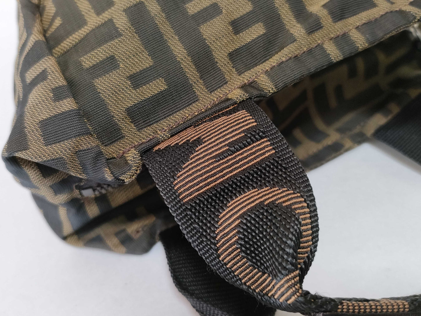 FENDI Zucca pattern Fendi Zucca hand pouch handbag