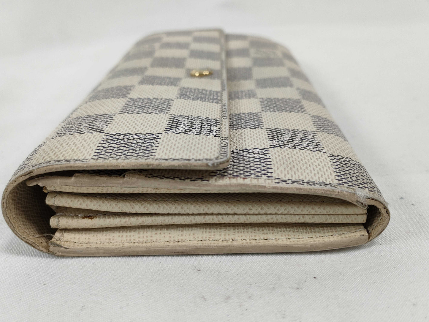 LOUIS VUITTON Damier Azur Louis Vuitton Damier Azur Wallet