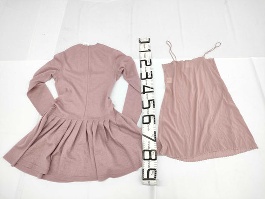 CHANEL CHANEL Pearl Knit Dress Size 44 Dress