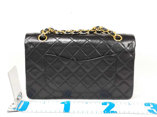 CHANEL Matelasse Double-Flap Lambskin Chain Shoulder Bag, 0 Series, Box, Card, Bag, and Sticker Included
