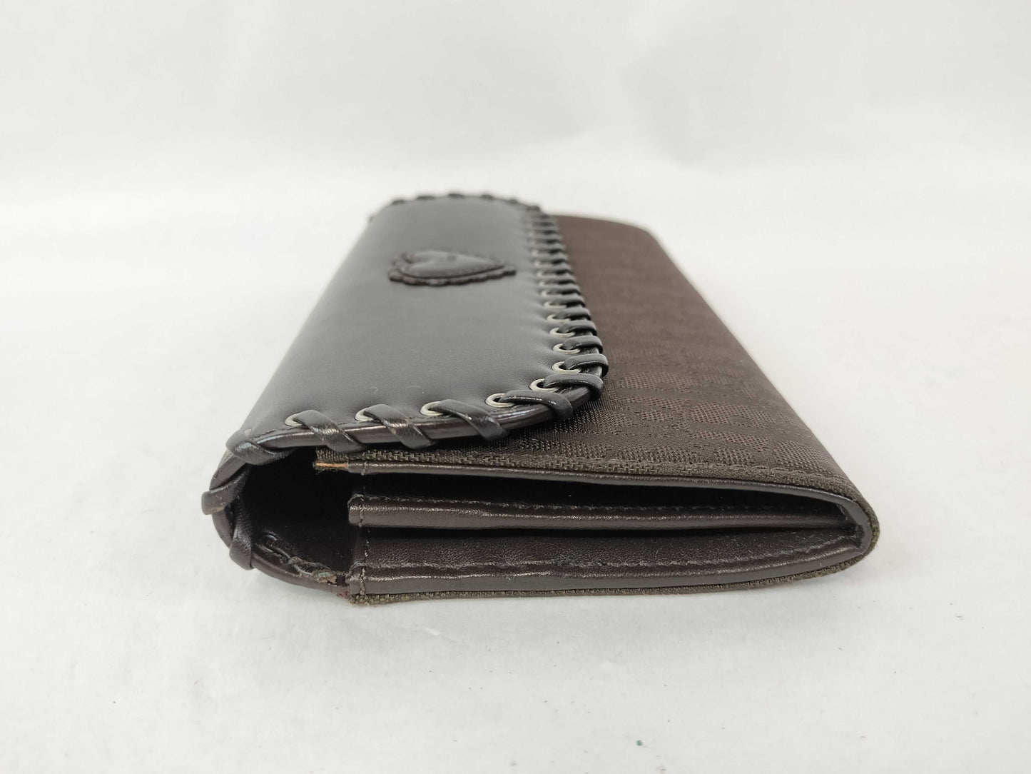 Dior Christian Dior Long Wallet Heart Trotter Ethnic Box Bag Wallet