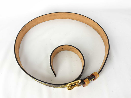 LOUIS VUITTON Monogram Louis Vuitton Monogram M6952 Dante Belt
