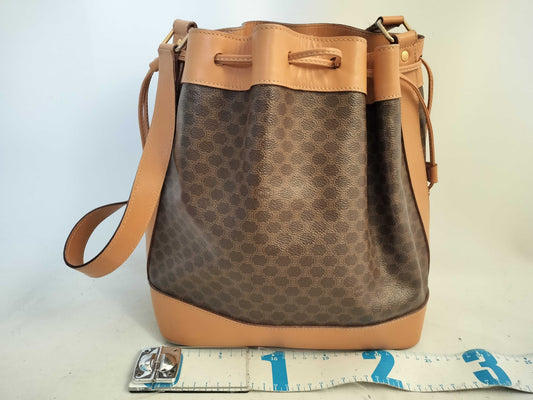 CELINE Drawstring Shoulder Bag