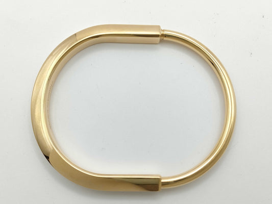 Tiffany & Co. Lock PG Au750 29.7g Bracelet/Bangle