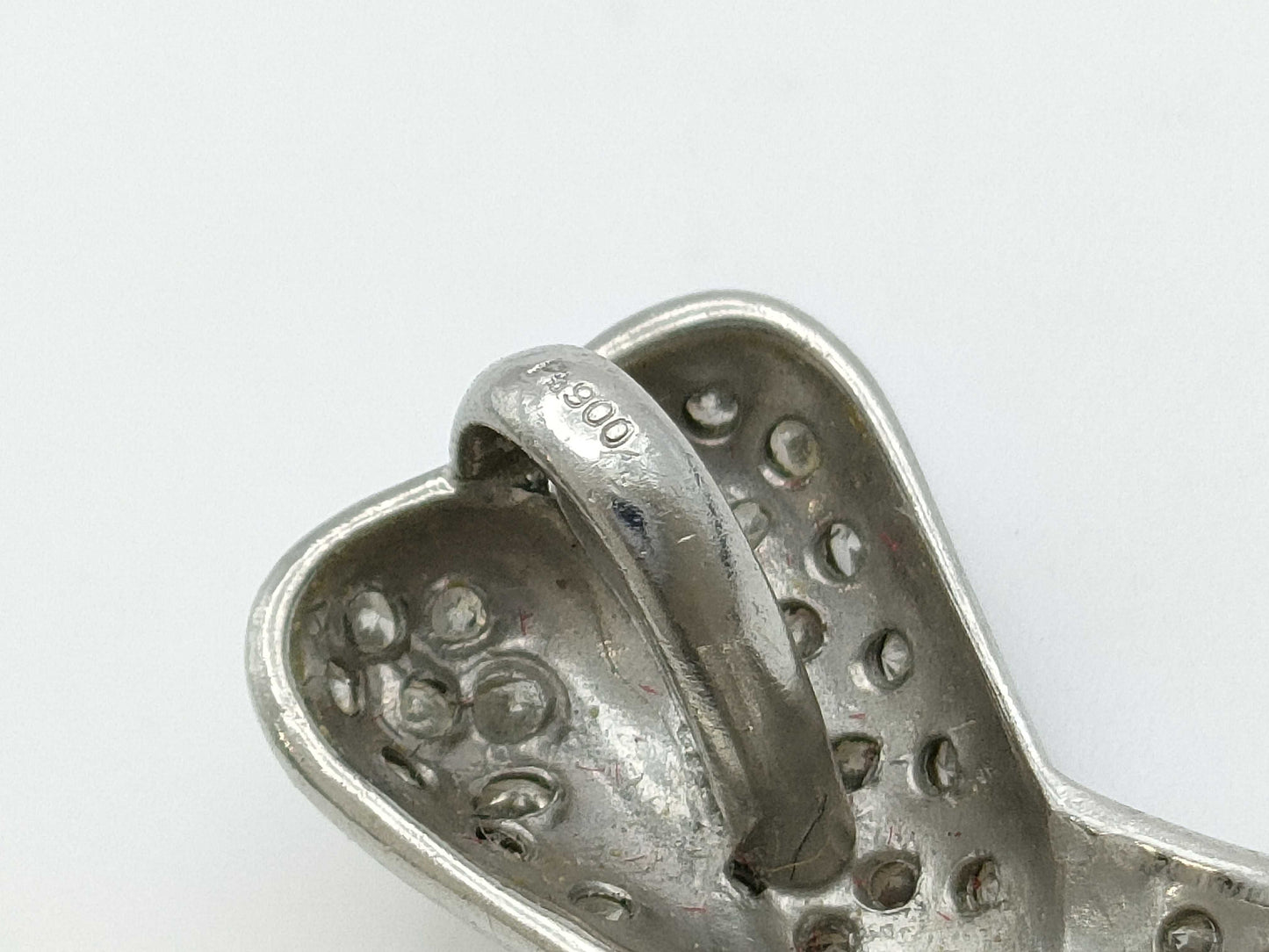 D1.00ct PT900 3.5g Pendant Top