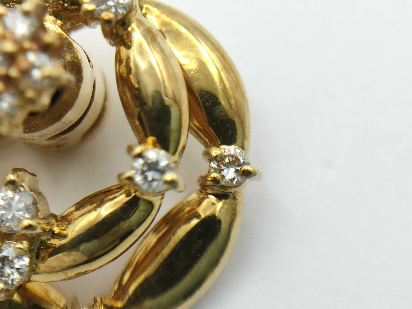 D0.30ct K18 6.2g Pendant Top