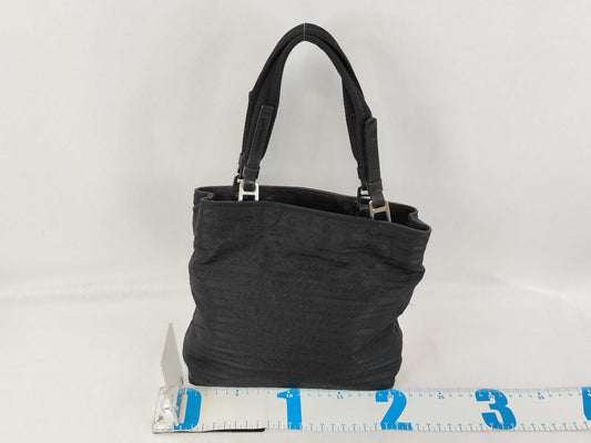 PRADA Nylon PRADA Embroidered Logo Nylon Handbag