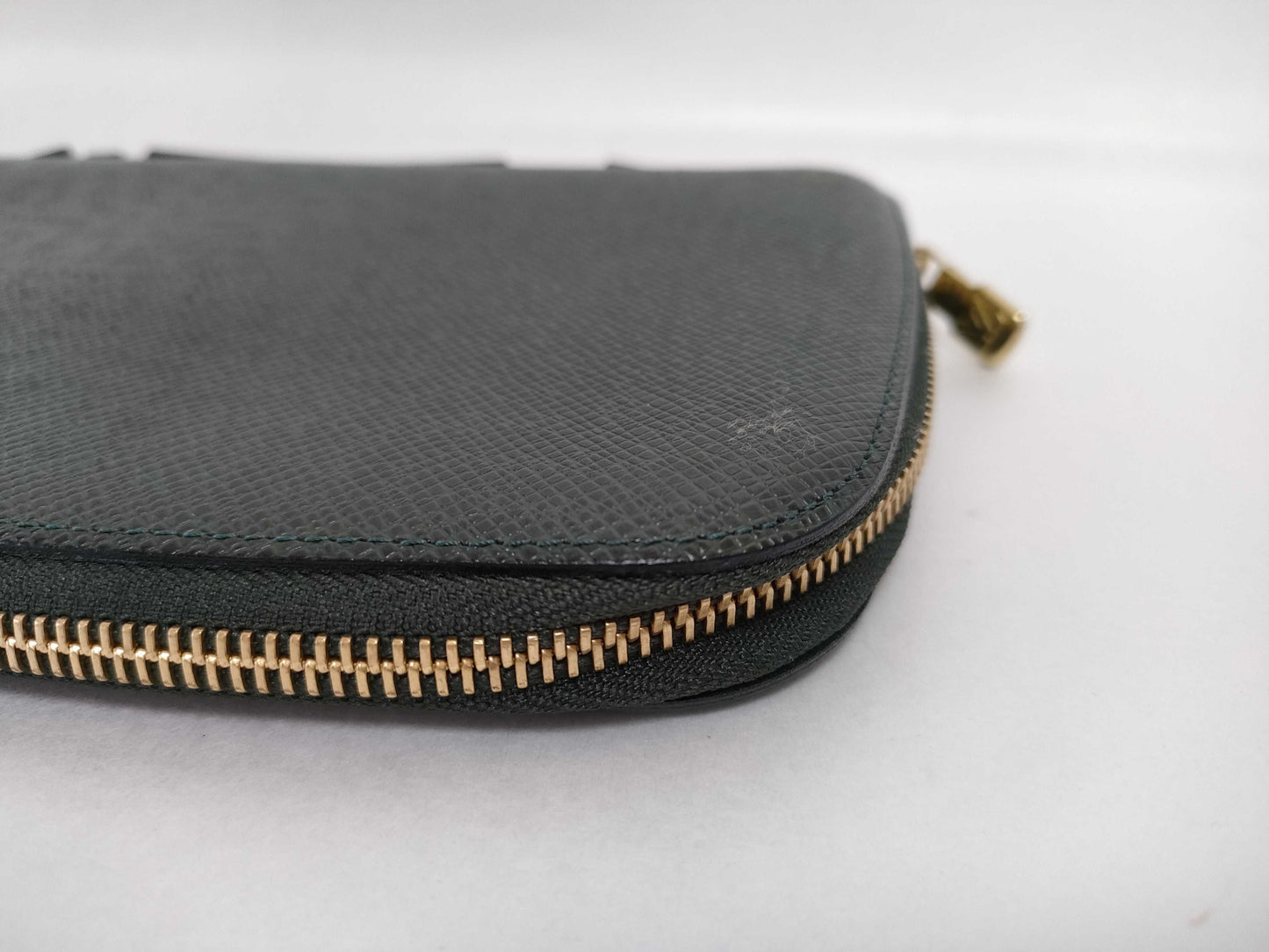 LOUIS VUITTON Taiga Louis Vuitton Taiga Organizer Atoll Clutch Bag Wallet Handbag