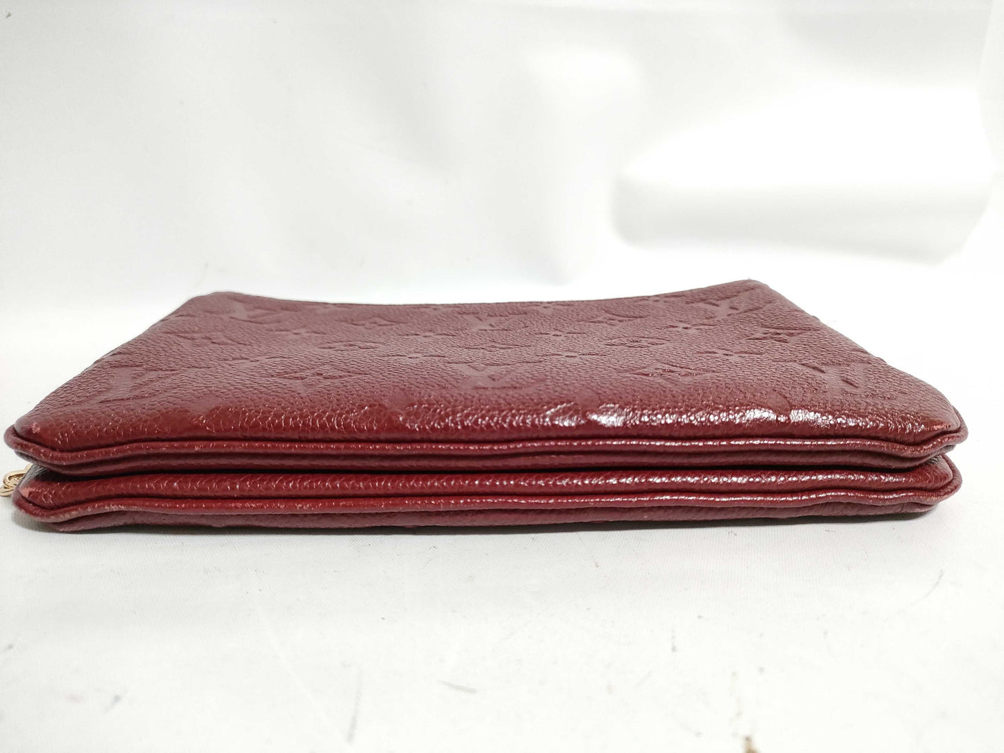 LOUIS VUITTON Monogram Empreinte Pochette Double Zip M68574 Shoulder Bag