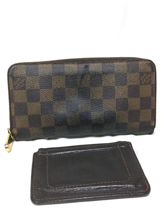 LOUIS VUITTON Damier Louis Vuitton Long Wallet, Coin Case, Card Case, Set of 1