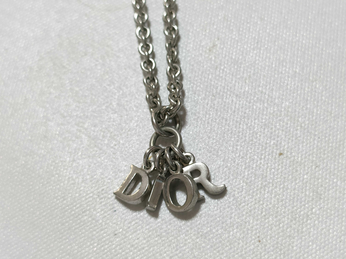 Dior Dior Silver Necklace Necklace